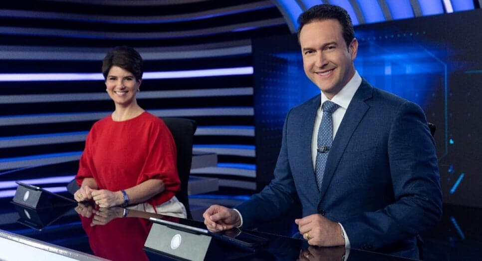 Jornal da Record registra melhor audiência às segundas-feiras em quatro meses, em São Paulo