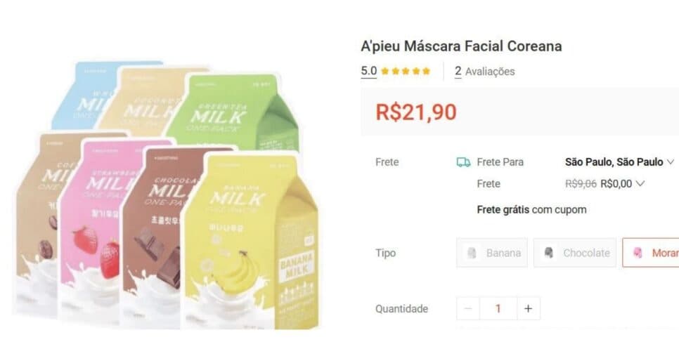 Máscara A'Pieu Máscara A'Pieu