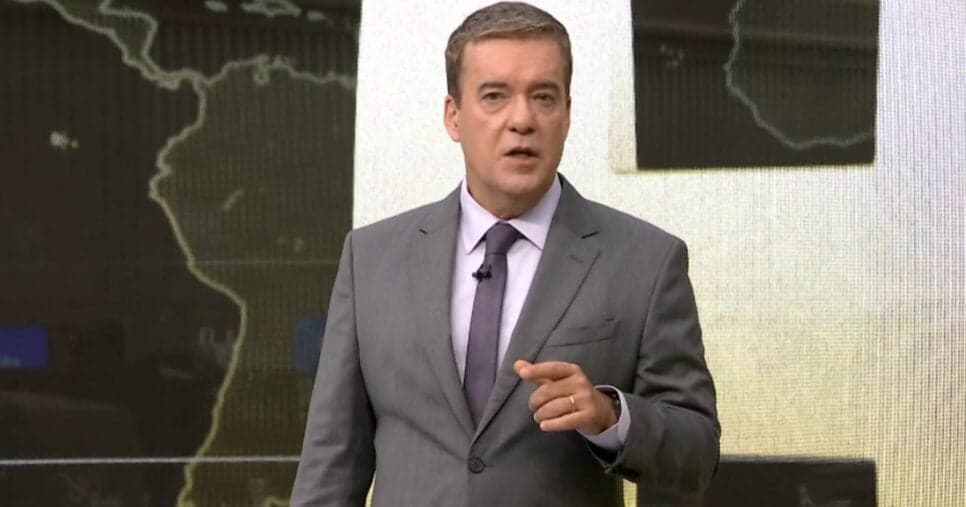 Roberto Kovalick no Jornal Hoje (Foto: Reprodução / Globo)