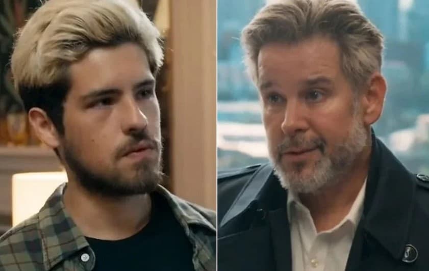 Raul (Paulo Mendes) e Ferette (Murilo Benício) em Três Graças (Foto: Reprodução / Globo)
Raul (Paulo Mendes) e Ferette (Murilo Benício) em Três Graças (Foto: Reprodução / Globo)