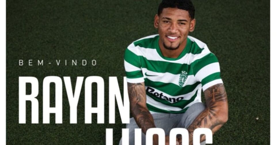 Rayan é contratado definitivamente pelo Sporting de Portugal - Foto: Divulgação/X/print