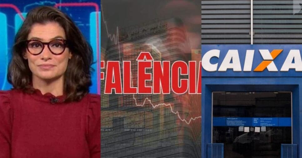 R$ 1 trilhão em dívidas: A falência de instituição popular como a Caixa confirmada por Renata no JN