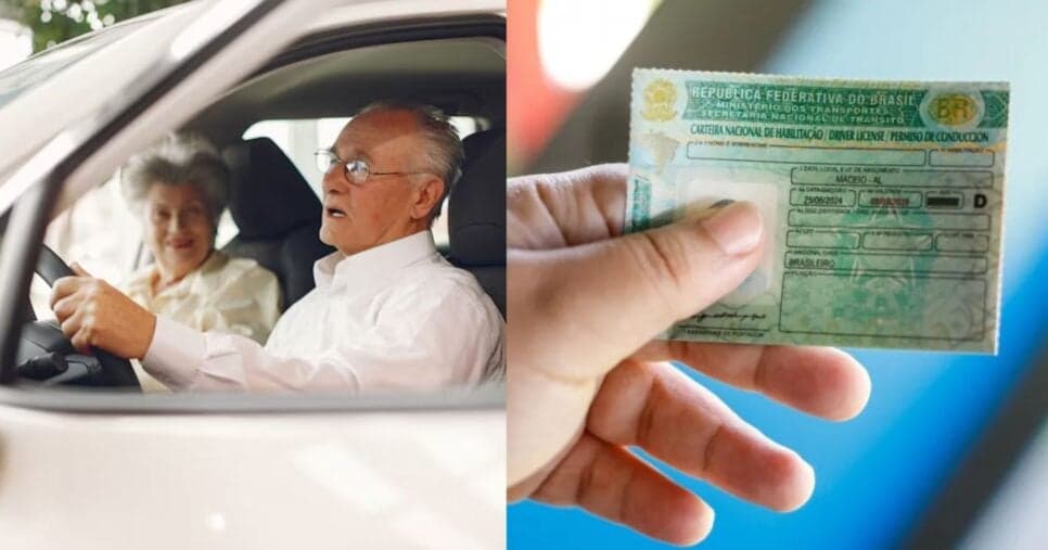 Lei da CNH traz prazo mais curto do documento à lista de idosos em 2025