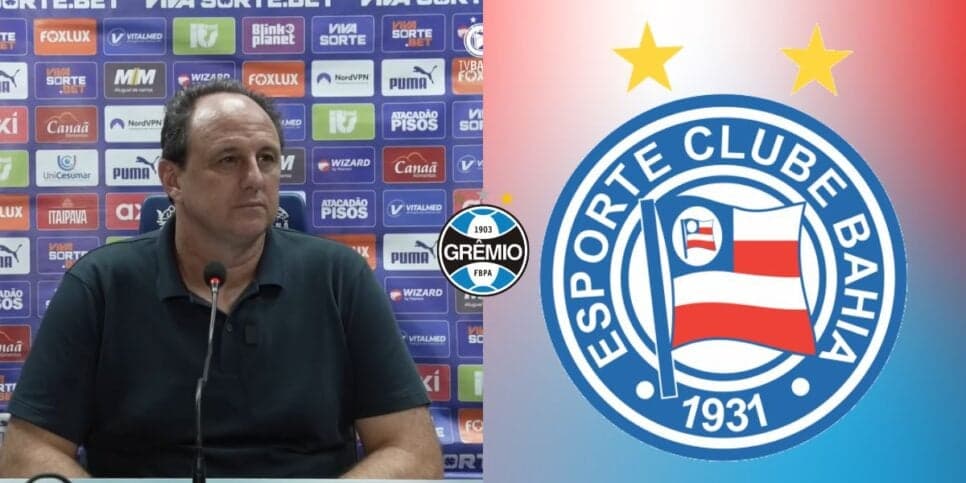 Rogério Ceni aprova e SAF do Bahia avança para contratar volante de R$33M
