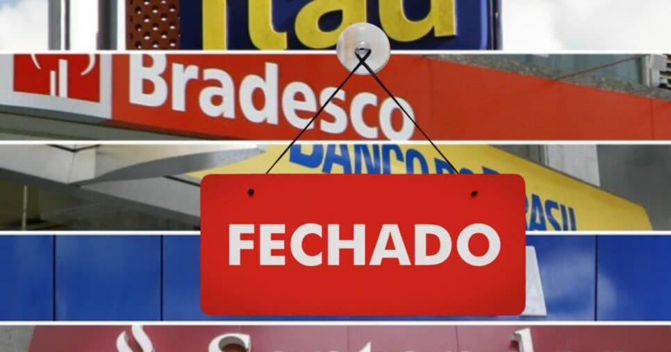 Banco Central ciente: Itaú, Bradesco e Caixa fecham agências no começo de 2026