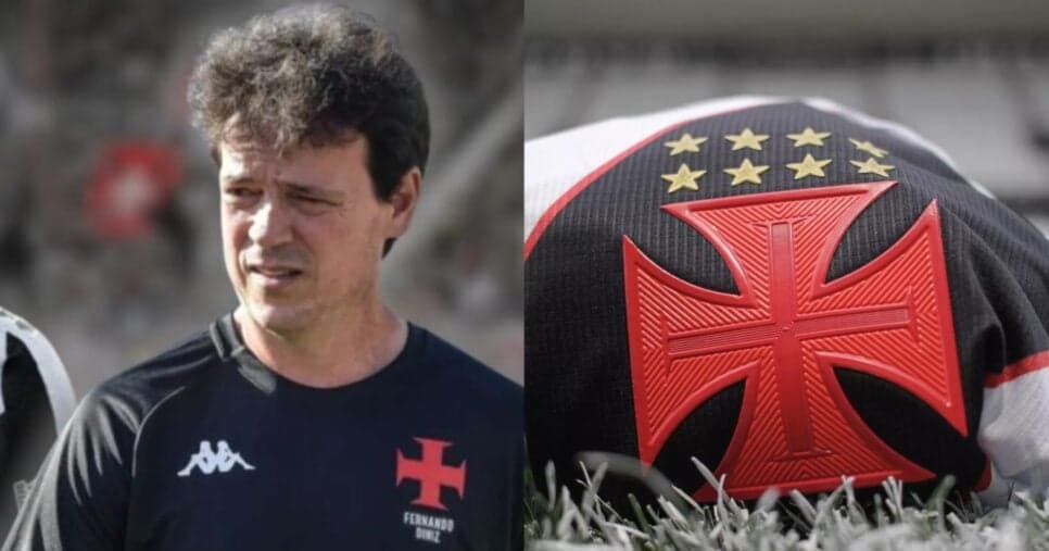 Volante de R$ 9M e +4: Diniz é avisado e quarteto matador está fora no Vasco hoje 21/12