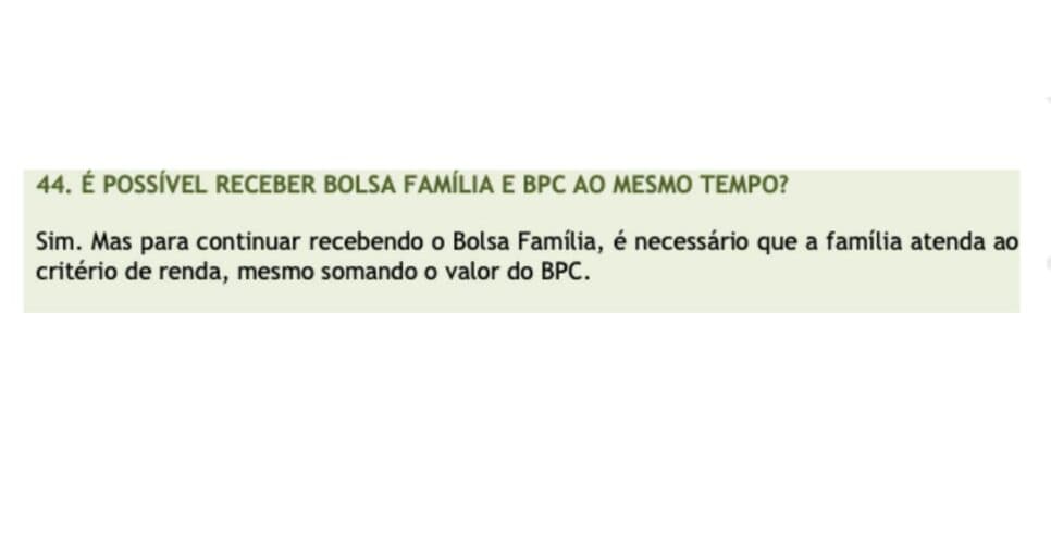 Perguntas frequentes Benefício de Prestação Continuada (Foto: Ministério da Cidadania Secretaria Nacional de Assistência Social Departamento de Benefícios Assistenciais) Perguntas frequentes Benefício de Prestação Continuada (Foto: Ministério da Cidadania Secretaria Nacional de Assistência Social Departamento de Benefícios Assistenciais)