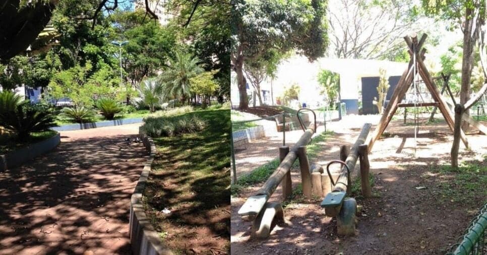 Praças de São Caetano do Sul apresentam boas áreas de convívio (Foto Reprodução/Montagem/TripAvdisor) Praças de São Caetano do Sul apresentam boas áreas de convívio (Foto Reprodução/Montagem/TripAvdisor)