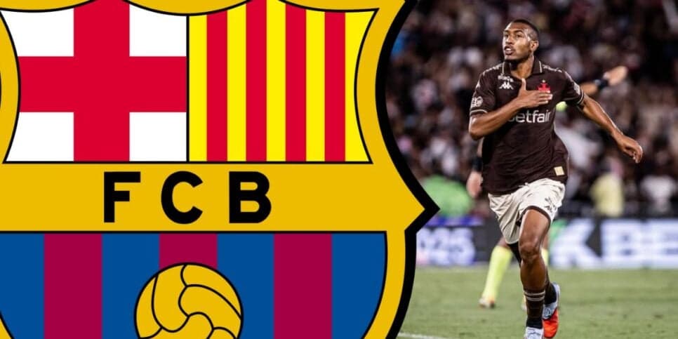 Pedrinho define preço de R$248M no Vasco para vender Rayan ao Barcelona