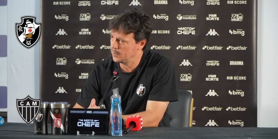 Diniz aprova e Vasco se prepara para arrancar meio-campista de R$ 36M do Atlético-MG