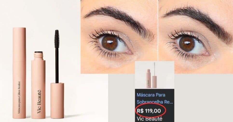 Máscara Realce – Vic Beauté (Foto Reprodução/Montagem/TV Foco/Canva/Vic Beauté) Máscara Realce – Vic Beauté (Foto Reprodução/Montagem/TV Foco/Canva/Vic Beauté)