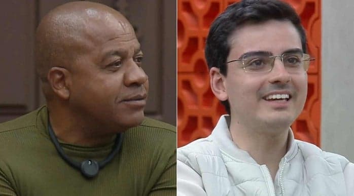 Toninho Tornado e Dudu Camargo foram rivais em A Fazenda 17 (Foto: Reprodução / Record)
Toninho Tornado e Dudu Camargo foram rivais em A Fazenda 17 (Foto: Reprodução / Record)