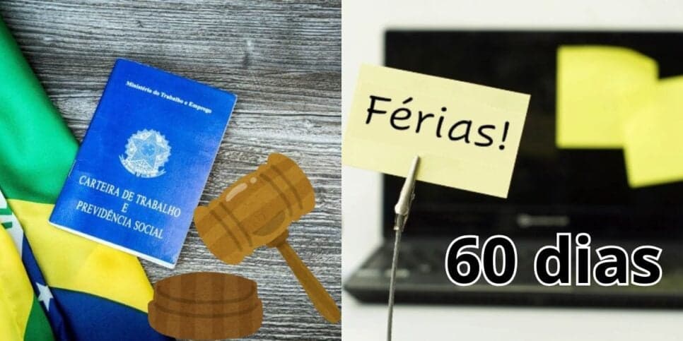 Lei trabalhista em vigor em 2025 garante 60 dias de férias à lista de trabalhadores