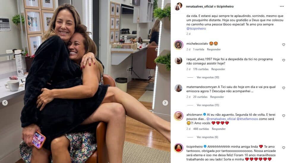 Ticiane Pinheiro está de saída da Record (Foto: Reprodução / Instagram)
