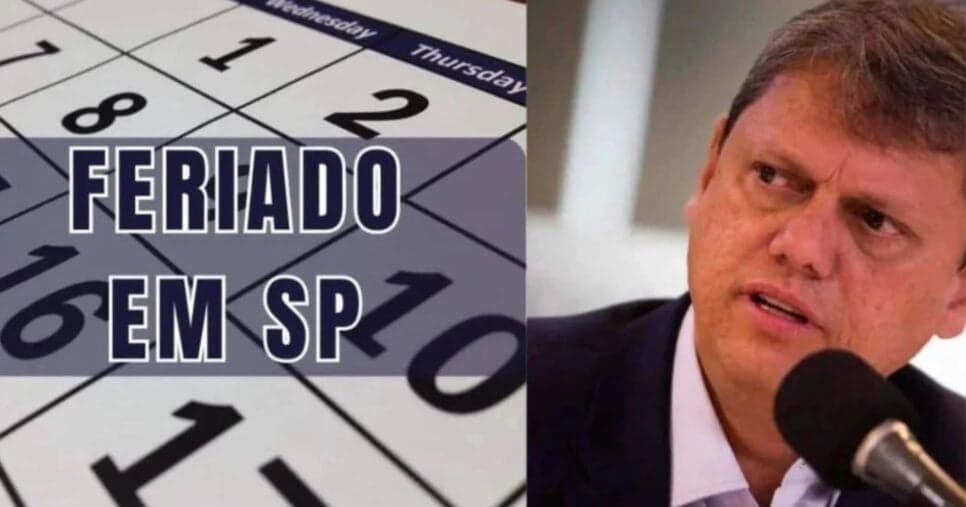 Feriado prolongado é confirmado na sexta (9/01) em cidade de SP durante o governo Tarcísio