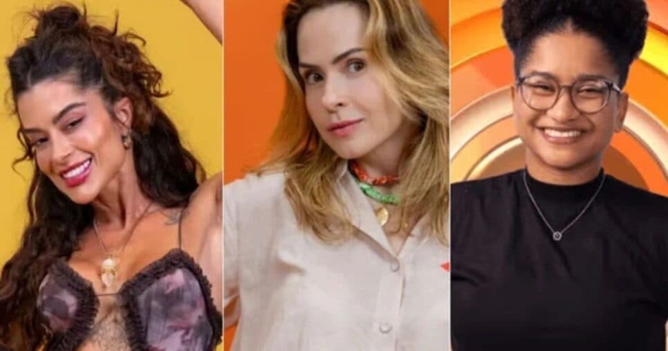 Enquete BBB26: Aline, Ana Paula e Milena estão no paredão; vote em quem você quer que saia