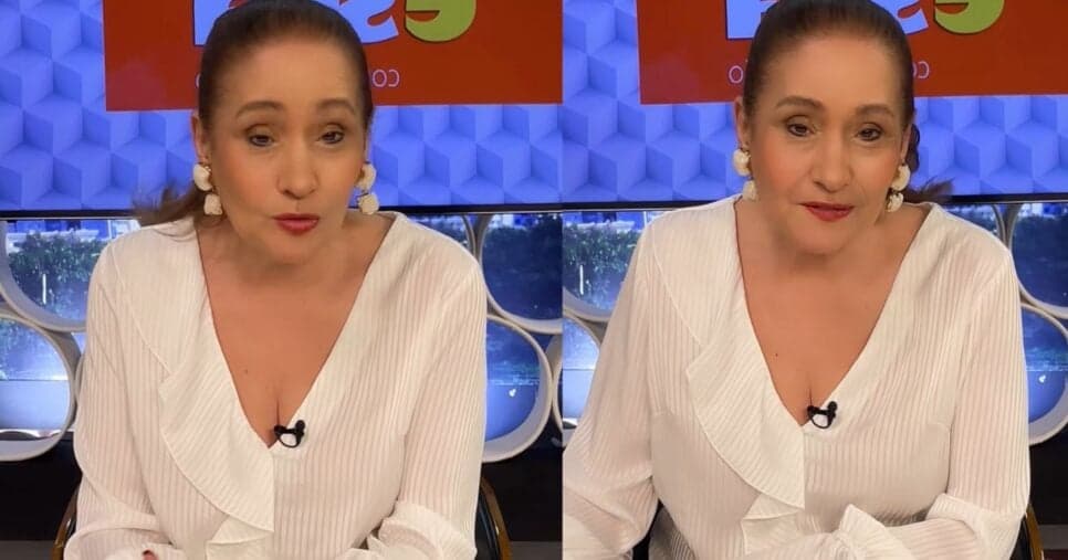 "Surpresa, passada, congelada": Sonia Abrão se surpreende ao ter que lidar com despedida ao vivo