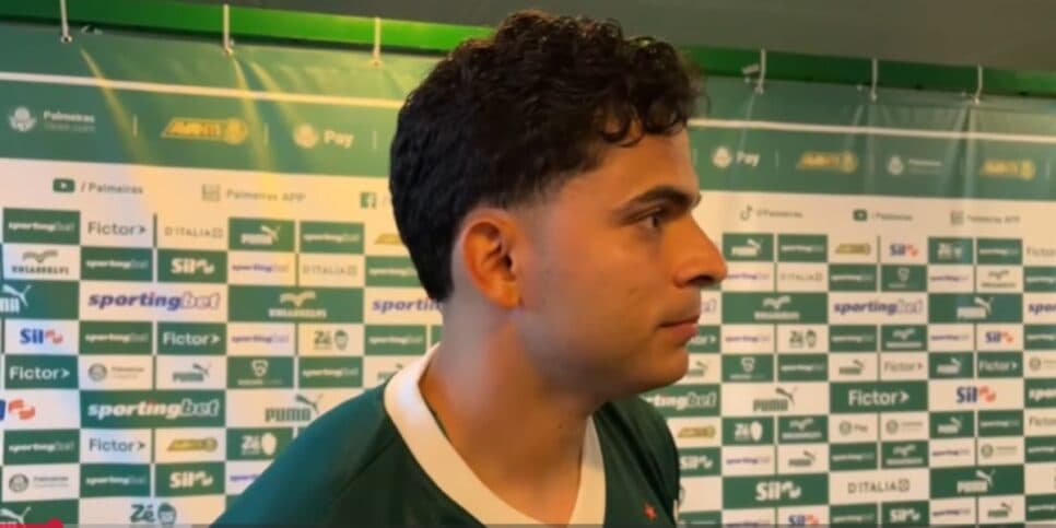 Bruno Rodrigues ainda segue no Palmeiras (Reprodução: Youtube) Bruno Rodrigues ainda segue no Palmeiras (Reprodução: Youtube)