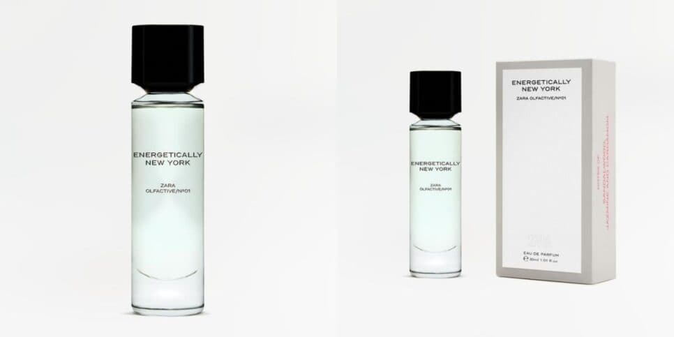ENERGETICALLY NEW YORK EDP (Reprodução: Zara) ENERGETICALLY NEW YORK EDP (Reprodução: Zara)