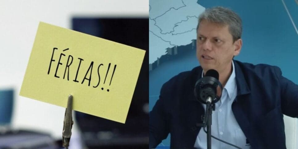 Tarcísio sanciona lei trabalhista em SP e traz proibição nas férias em 2026