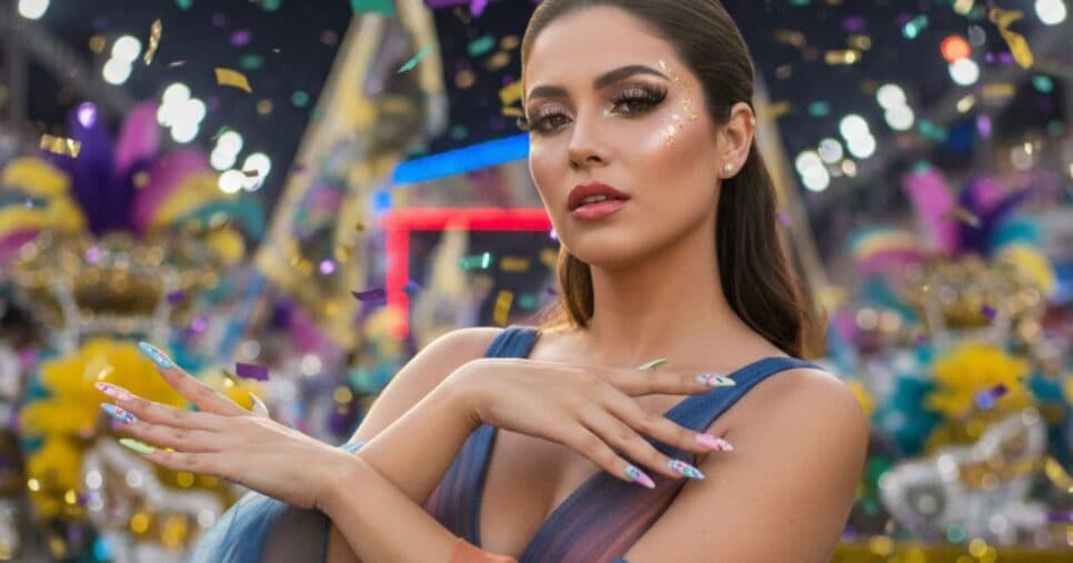 Mulher no Carnaval (Foto: Montagem TV Foco / GMN) Mulher no Carnaval (Foto: Montagem TV Foco / GMN)