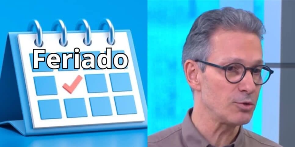 Romeu Zema ciente: Feriado prolongado é informado sexta (20/03) em cidades de MG