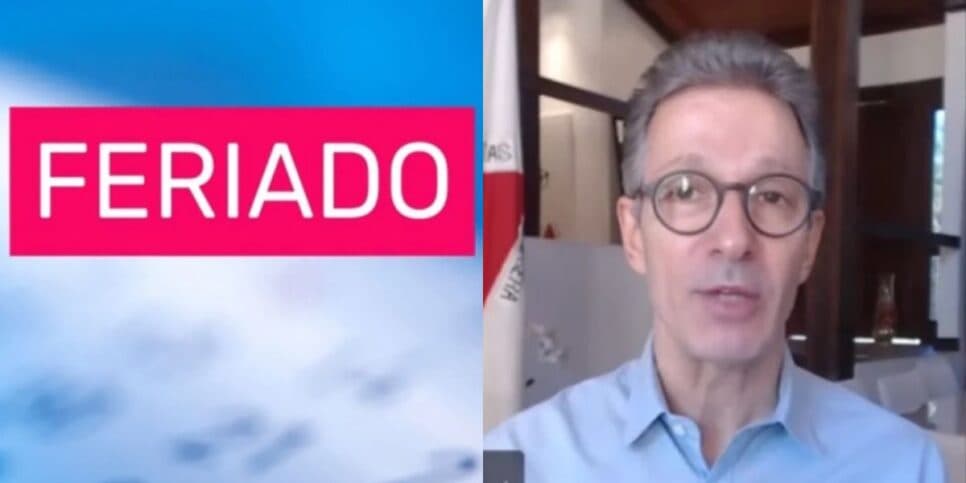 Feriado é confirmado na quinta (5) em cidade de MG durante o governo de Romeu Zema