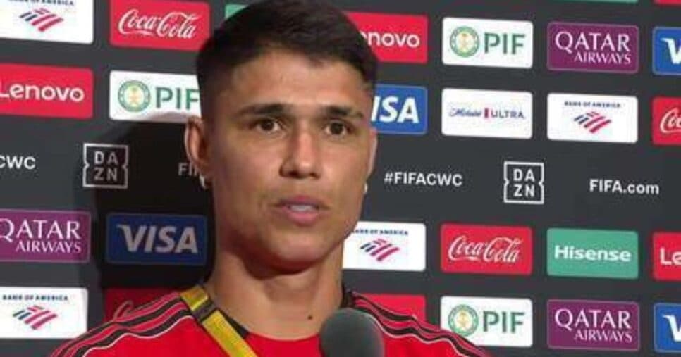 Luiz Araújo do Flamengo (Foto: Reprodução/ Internet)