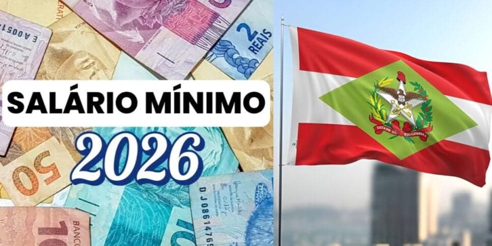 Salário mínimo aumentou 7,27% em SC em 2025: Veja a previsão de novo reajuste para 2026