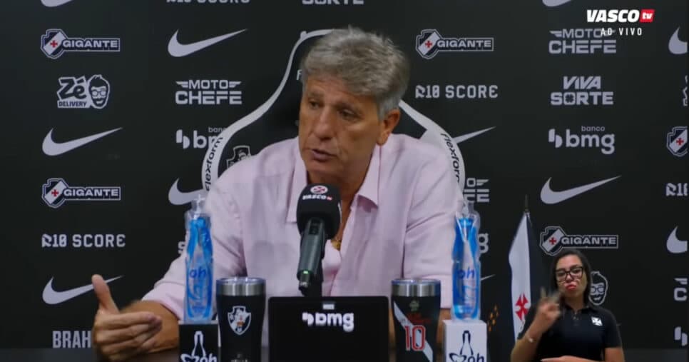 Renato Gaúcho pode perder craque no Vasco (Foto: Vasco TV)