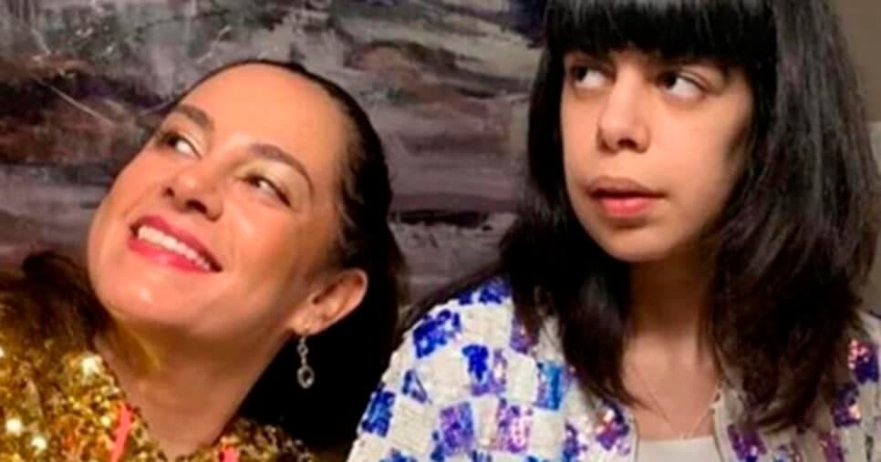 Silvia Abravanel e Luana (Foto: Reprodução)