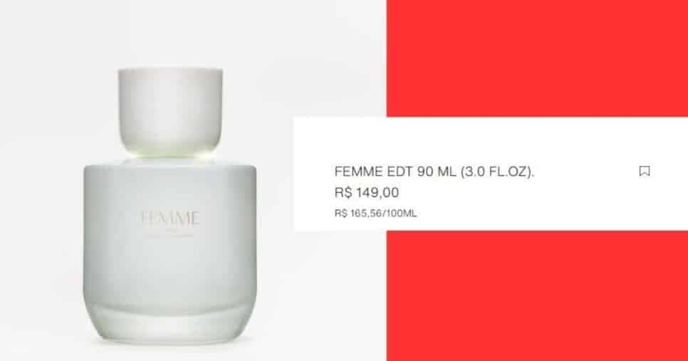 Zara Femme (Foto Reprodução/Montagem/Lennita/Canva/Zara) Zara Femme (Foto Reprodução/Montagem/Lennita/Canva/Zara)
