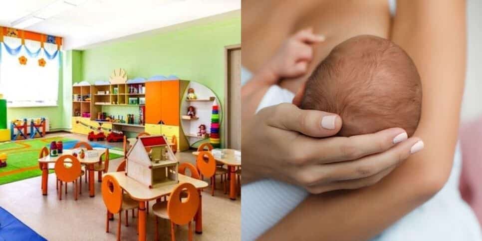 Creches devem ter espaços para mães amamentarem seus filhos (Reprodução: Montagem TV Foco) Creches devem ter espaços para mães amamentarem seus filhos (Reprodução: Montagem TV Foco)