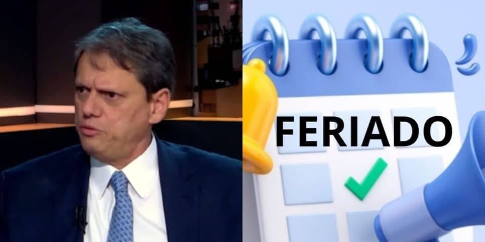 Tarcísio ciente: Feriado é informado sexta (20/3) em cidade de SP