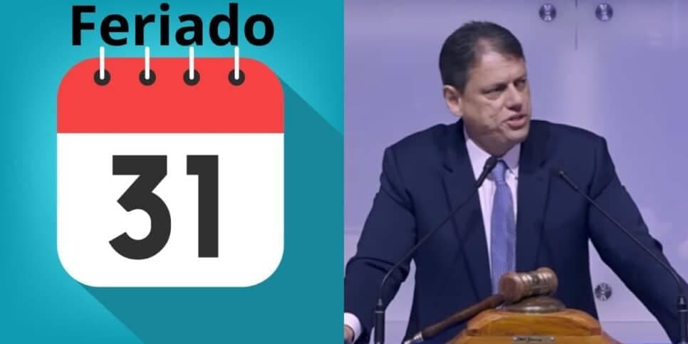 Feriado em cidade do SP e Tarcísio está ciente (Reprodução: Poder 360 / Youtube)