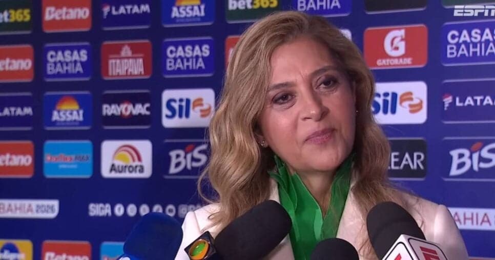 Palmeiras: Leila Pereira sofre com meia de R$63M fora no elenco hoje 12/05