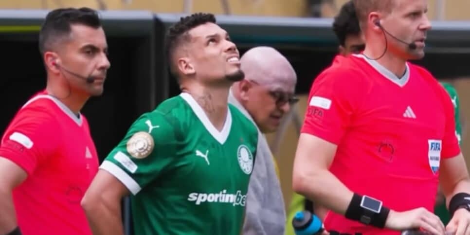 Paulinho no Palmeiras (Reprodução: Ge/ Youtube) Paulinho no Palmeiras (Reprodução: Ge/ Youtube)