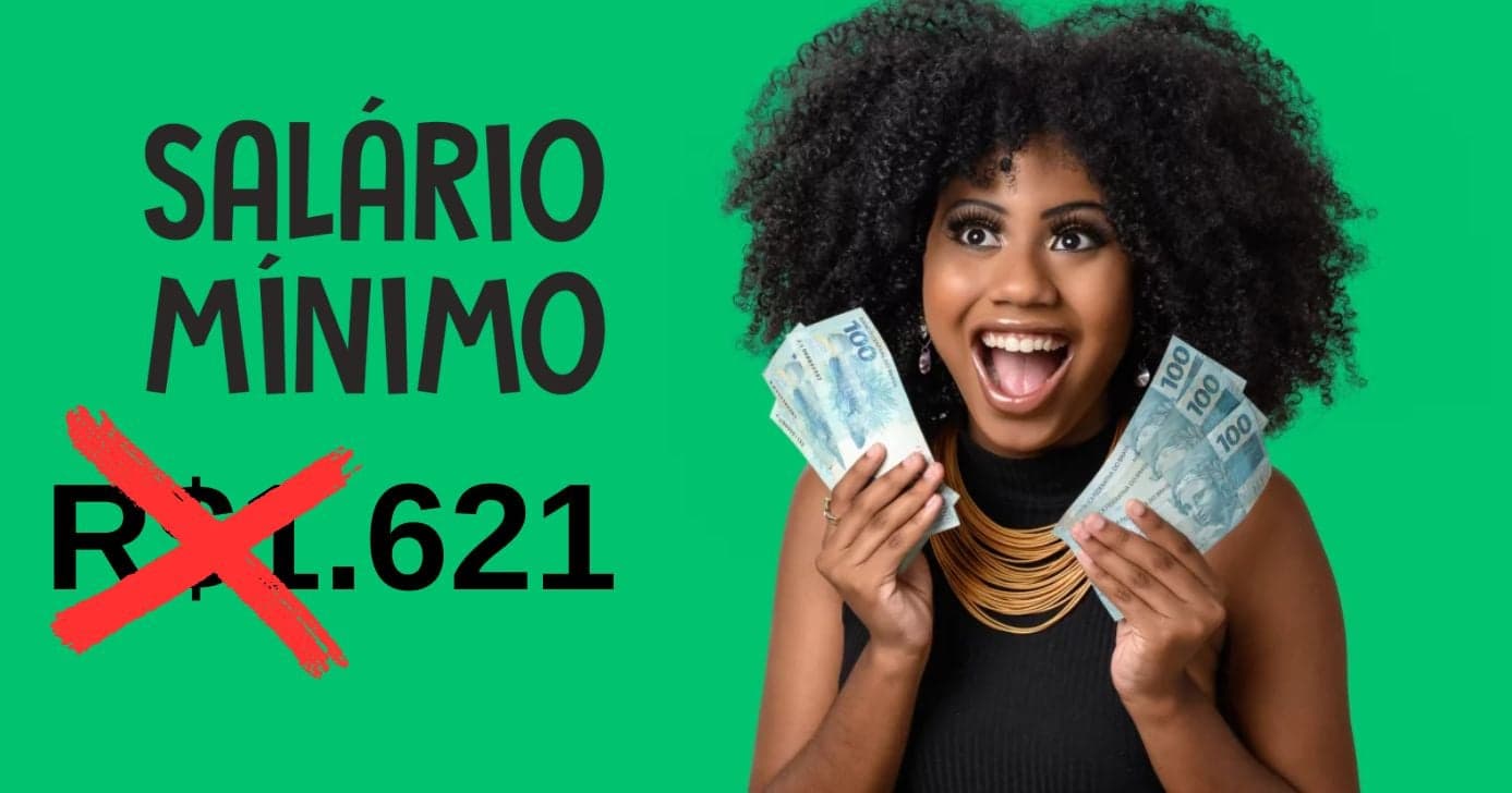 Lei estadual garante salário mínimo quase 30% maior que os R$1.621; veja quem tem direito
