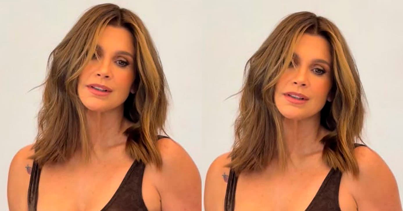 Cabelo de Flávia Alessandra (Foto: Reprodução) Cabelo de Flávia Alessandra (Foto: Reprodução)