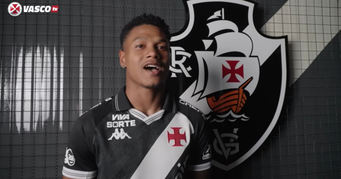 Matheus França (Foto: Vasco TV) Matheus França (Foto: Vasco TV)