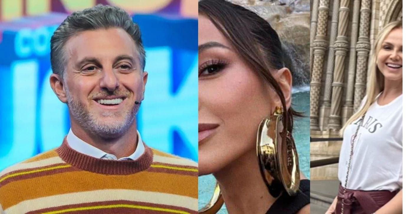 Luciano Huck, Sabrina Sato e Eliana - Foto: Montagem