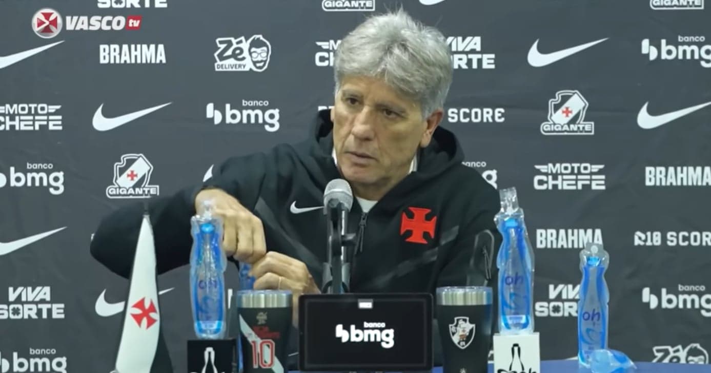 Renato Gaúcho comunica Pedrinho no Vasco e pede reforços para o 2º semestre