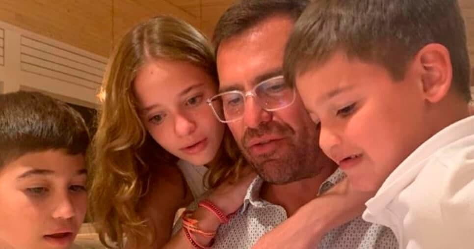 Rodrigo Bocardi e sua família (Foto: Reprodução - Instagram)