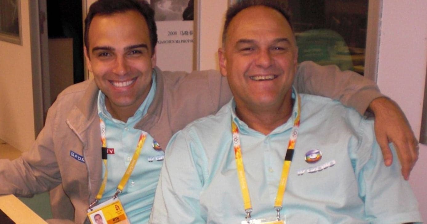 Tadeu Schmidt e Oscar Schmidt (Foto: Reprodução / Instagram) Tadeu Schmidt e Oscar Schmidt (Foto: Reprodução / Instagram)
