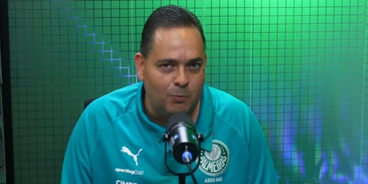 Alberto Simão é o diretor de futebol do Palmeiras feminino (Reprodução: Youtube) Alberto Simão é o diretor de futebol do Palmeiras feminino (Reprodução: Youtube)