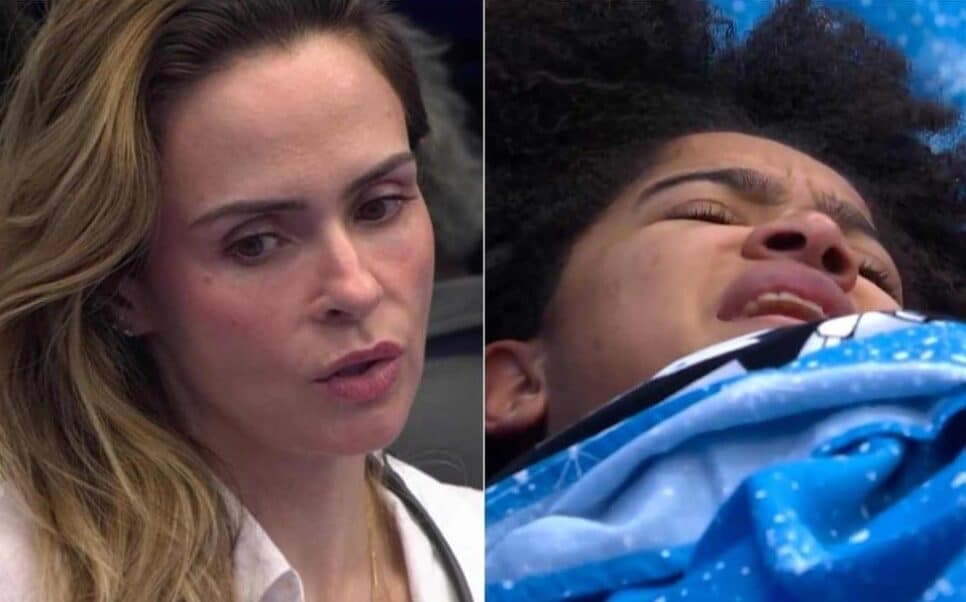 Ana Paula e Milena no BBB26 (Foto: Reprodução / Globoplay)

