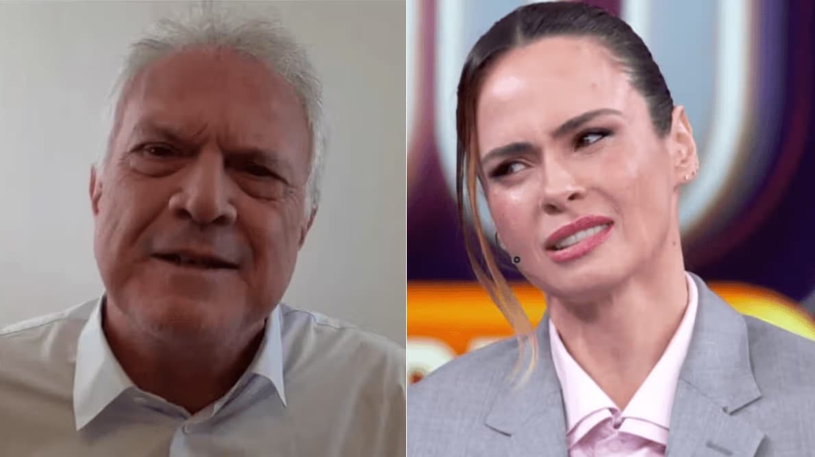 Pedro Bial e Ana Paula (Foto: Reprodução / Globo)
Pedro Bial e Ana Paula (Foto: Reprodução / Globo)