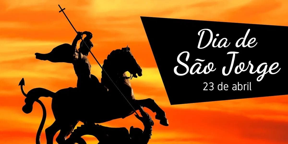 Dia de São Jorge, além de Tiradentes, em abril, no RJ (Reprodução: Divulgação)