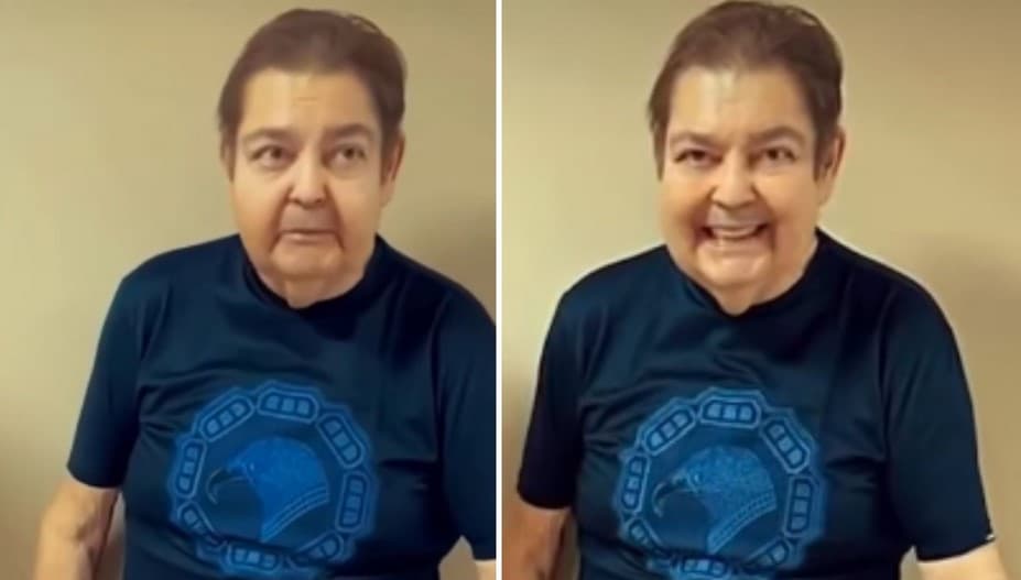 Faustão ressurge de pé e aparência gera forte comoção (Foto: Reprodução / Instagram)
Faustão ressurge de pé e aparência gera forte comoção (Foto: Reprodução / Instagram)