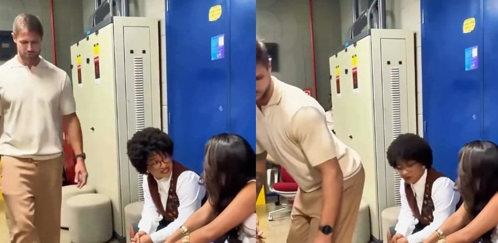 Jonas brinca com Milena em bastidores da Globo (Foto: Reprodução / Instagram)
Jonas brinca com Milena em bastidores da Globo (Foto: Reprodução / Instagram)
